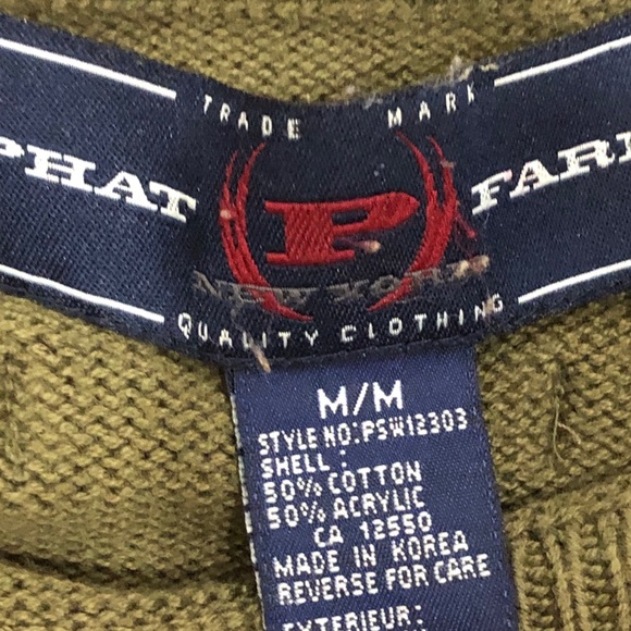 Oversized & Indie Green Sweater - Picture 4 of 4